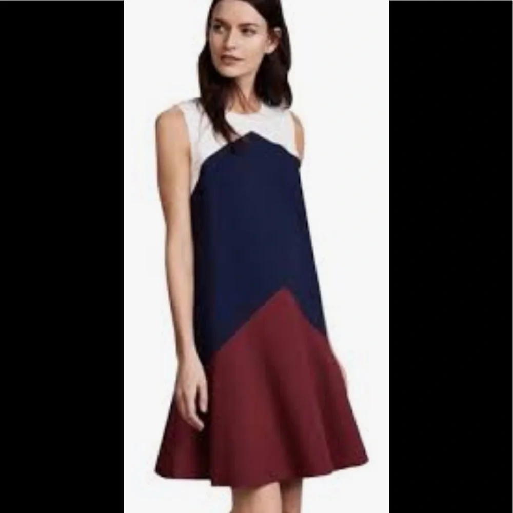 Tory Burch color block dress. New with tags. 348‎ retail